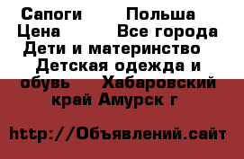 Сапоги Demar Польша  › Цена ­ 550 - Все города Дети и материнство » Детская одежда и обувь   . Хабаровский край,Амурск г.